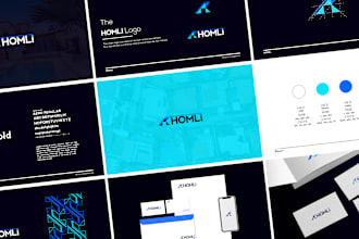 design your visual identity and brand guidelines