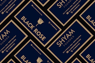 design a professional buisness card