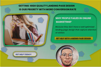 do landing page design nft landing page crypto website