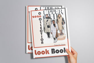 do magazine design layout brochure, product catalog