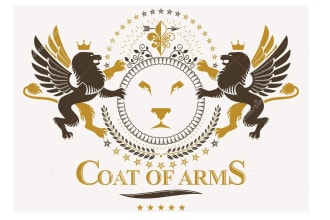 provide  luxury heraldic, coat of arms logo