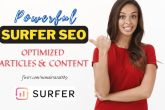 copywrite or do existing content optimization via surfer SEO