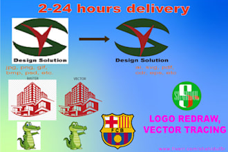 redraw logo, image tracing