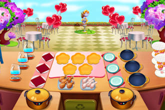 create 2d game casual art for mobile