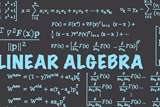 tutor linear algebra based on your needs