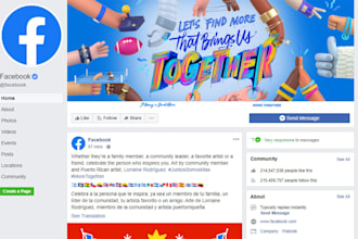 create a professional social media account