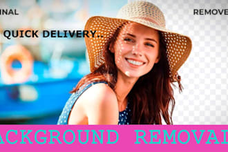remove background 20 images 2 hr quick delivery