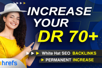 increase domain rating dr ahrefs using white hat seo authority backlinks