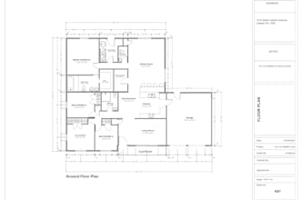 draw architectural 2d floor plan in autocad by architect