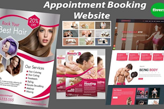 do hair extension beauty salon, spa appointment website