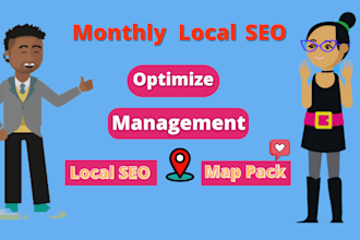 do monthly local SEO for google business profile rankings
