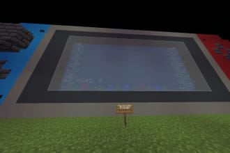 build you any minecraft aquarium or pond