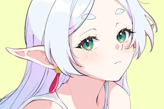 create a stunning anime or manga artwork