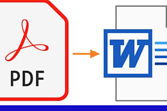 pdf and image to word and excel
