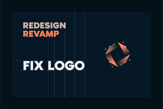do fix, redesign or revamp your logo