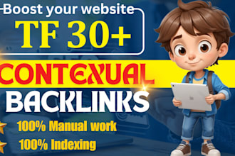 creat high tf homepage contextual backlinks
