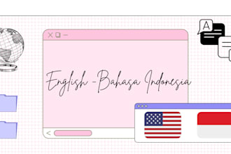 translate english to bahasa indonesia manually