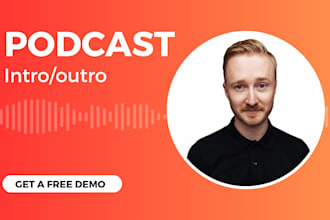 create podcast intro and outro
