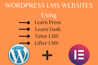 develop professional lms website