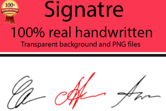 do design artistic signature or autograph perfectly, guaranteed