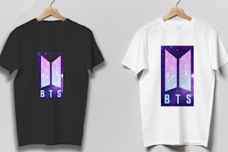 create tshirts illustrate and merchandise