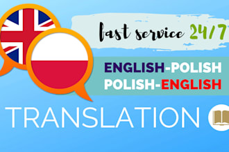 english to polish and vice versa translation