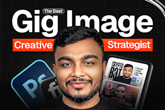 design clickable gig picture  fiverr gig image and gig cover