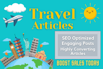 write your impressive travel article or lifestyle blog