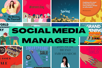 be a professional instagram, facebook social media manager, SEO content creator