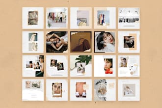 design beautiful and catchy instagram posts and story content