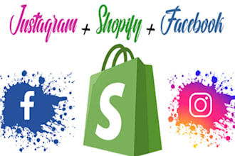 connect your ecommerce with facebook shop and instagram shop