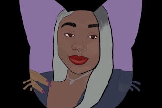 create a digital portrait