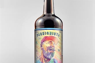 design professional product label or packaging design