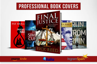 do book cover design, ebook cover, kindle paperback, children, fantasy covers
