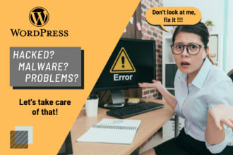 fix hacked wordpress website and remove malware
