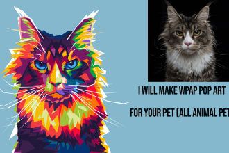 make wpap pop art for your pet