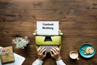 do enchanting and unique SEO content writing for you