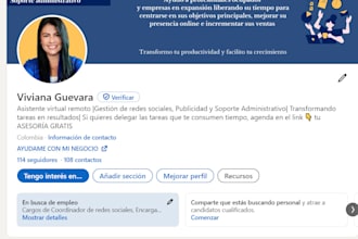 write, edit, revamp, and optimize your linkedin profile