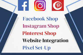 set up facebook pixel catalog events fb shop instagram shop
