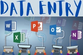 ms word excel PPT, data entry file convert, excel graph