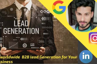 do worldwide b2b lead generation for your business