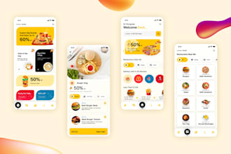 develop food delivery app, food ordering app, food mobile app