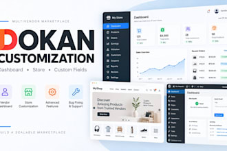 customize and fix your dokan multivendor marketplace