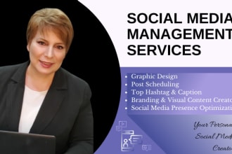 be your social media marketing manager