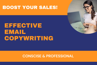do effective sales email copywriting for email marketing