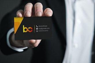 design a beautiful business card