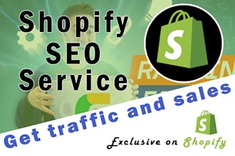 do shopify SEO service to increase traffic and sales