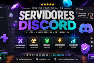 discord server setup service