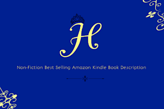 write bestselling amazon kindle nonfiction book description