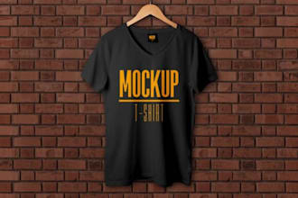 create high quality shirt mockups